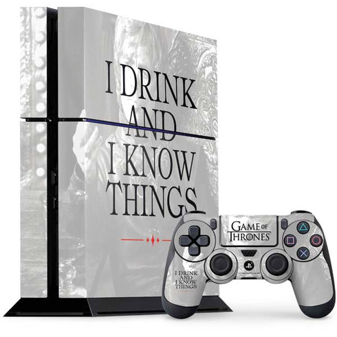 Game of Thrones: Tyrion Lannister Quote PS4 Console and Controller Bundle Skin