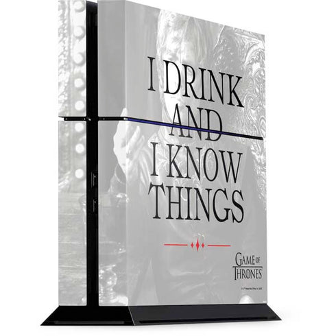 Game of Thrones: Tyrion Lannister Quote PS4 Console Skin