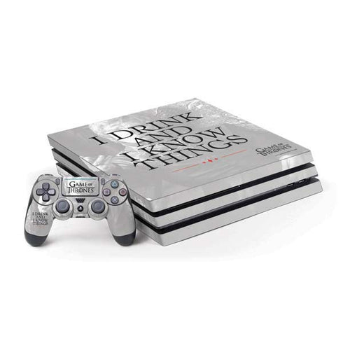 Game of Thrones: Tyrion Lannister Quote PlayStation PS4 Skins