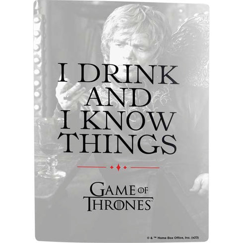 Game of Thrones: Tyrion Lannister Quote PS5 Digital Edition Console Skin