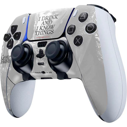 Game of Thrones: Tyrion Lannister Quote PS5 DualSense Edge Pro Controller Skin