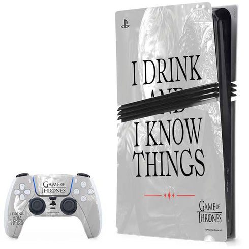 Game of Thrones: Tyrion Lannister Quote PS5 Pro Bundle Skin