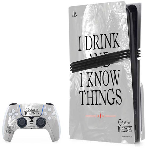 Game of Thrones: Tyrion Lannister Quote PlayStation PS5 Skins