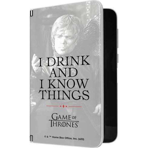 Game of Thrones: Tyrion Lannister Quote Surface Duo Skin