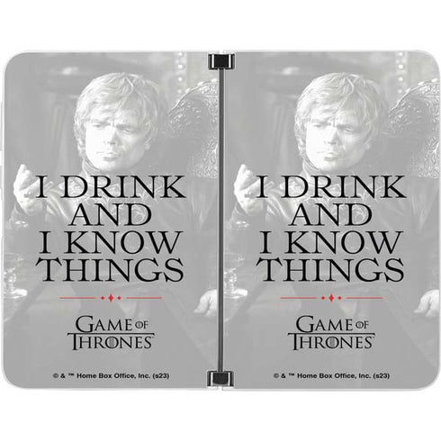Game of Thrones: Tyrion Lannister Quote Surface Duo Skin