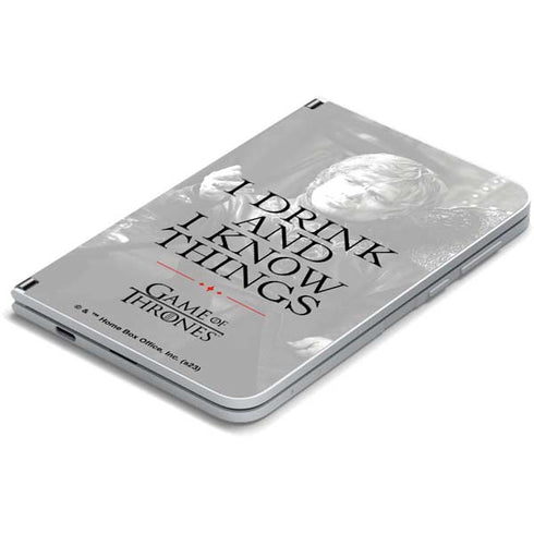 Game of Thrones: Tyrion Lannister Quote Surface Duo Skin