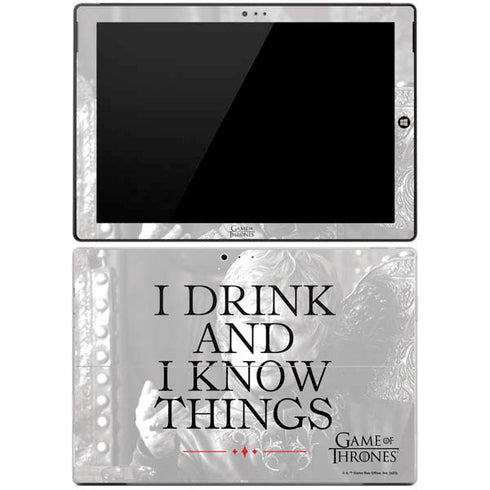 Game of Thrones: Tyrion Lannister Quote Surface Pro 3 Skin