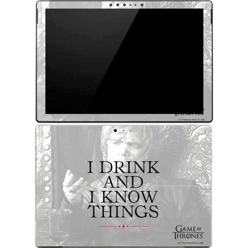 Game of Thrones: Tyrion Lannister Quote Surface Pro 4 Skin