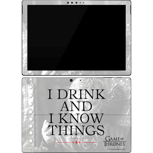 Game of Thrones: Tyrion Lannister Quote Surface Pro 7 Skin