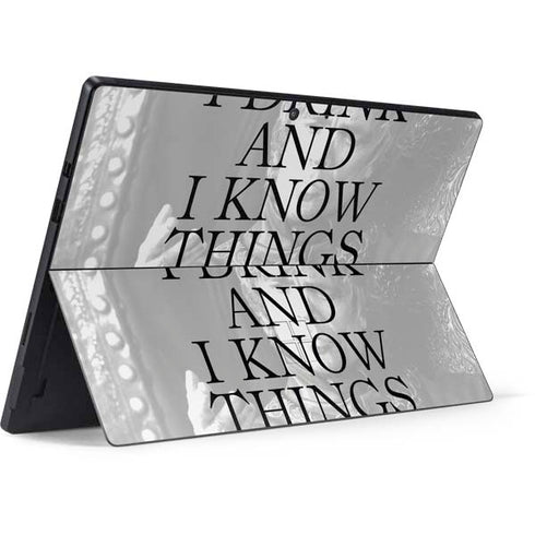 Game of Thrones: Tyrion Lannister Quote Surface Pro 7 Skin