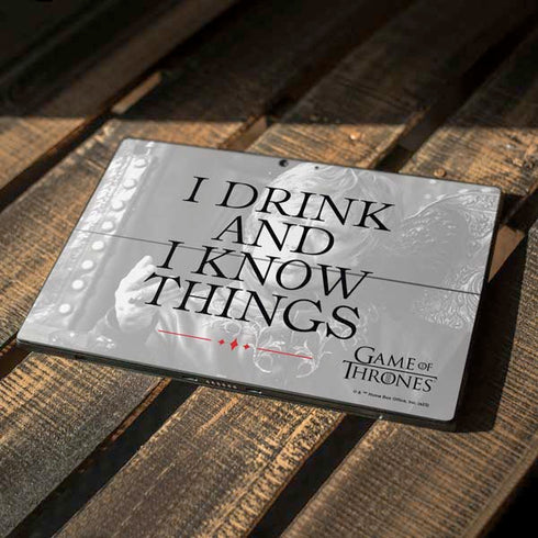 Game of Thrones: Tyrion Lannister Quote Surface Pro 7 Skin