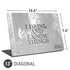 Game of Thrones: Tyrion Lannister Quote Universal Laptop 13in (10.6 x 7.6in) Skin
