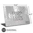 Game of Thrones: Tyrion Lannister Quote Universal Laptop 16.6in (13.4 x 9.7in) Skin