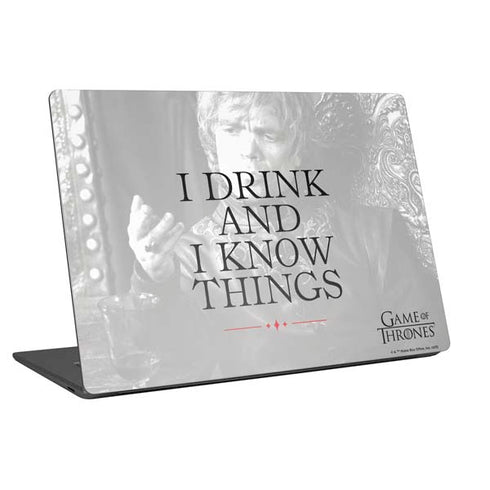Game of Thrones: Tyrion Lannister Quote Universal Laptop 16.6in (13.4 x 9.7in) Skin
