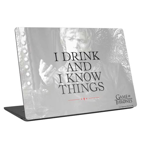 Game of Thrones: Tyrion Lannister Quote Universal Laptop 17in (13.8 x 10in) Skin