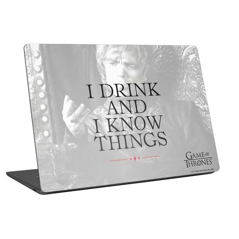 Game of Thrones: Tyrion Lannister Quote Universal Laptop 18in (14.6 x 10.6in) Skin