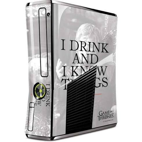 Game of Thrones: Tyrion Lannister Quote Xbox 360 Slim (2010) Skin