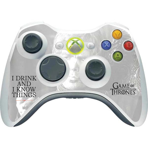 Game of Thrones: Tyrion Lannister Quote Xbox 360 Wireless Controller Skin