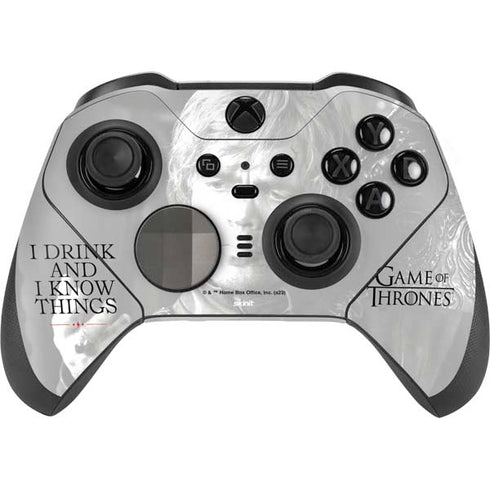 Game of Thrones: Tyrion Lannister Quote Xbox Elite Wireless Controller Series 2 Skin