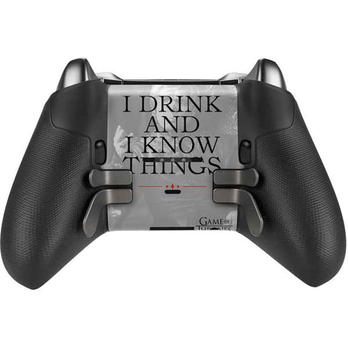 Game of Thrones: Tyrion Lannister Quote Xbox Elite Wireless Controller Series 2 Skin