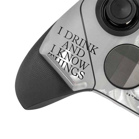 Game of Thrones: Tyrion Lannister Quote Xbox Elite Wireless Controller Series 2 Skin