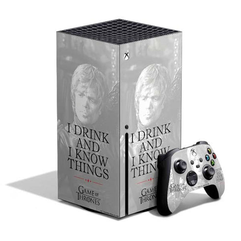 Game of Thrones: Tyrion Lannister Quote Xbox Series X Skins