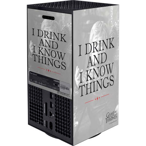 Game of Thrones: Tyrion Lannister Quote XBox Series X Digital Edition Bundle Skin
