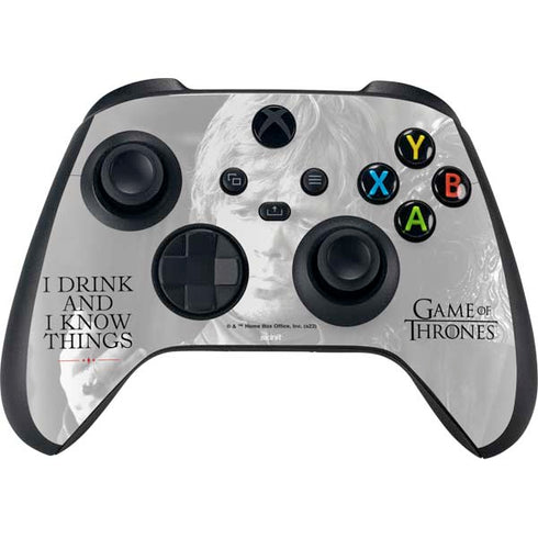 Game of Thrones: Tyrion Lannister Quote XBox Series X Digital Edition Bundle Skin