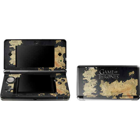 Game of Thrones: Westeros Map 3DS (2011) Skin