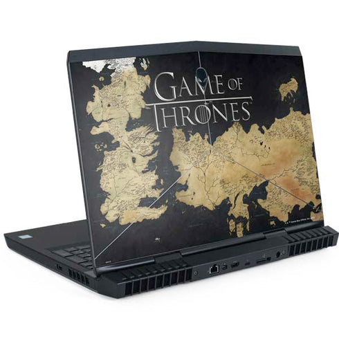 Game of Thrones: Westeros Map Dell Alienware Skin