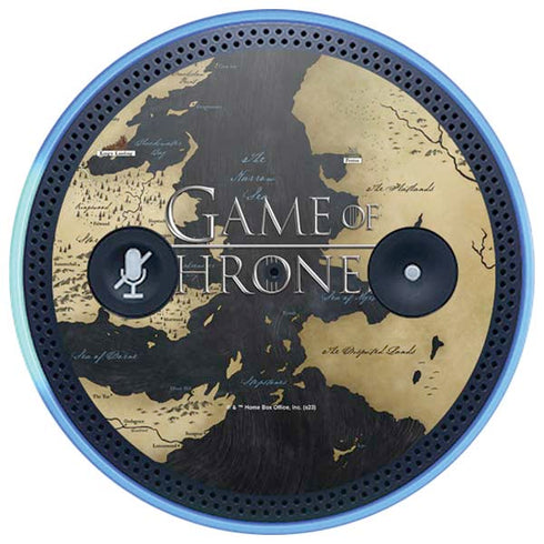 Game of Thrones: Westeros Map Amazon Echo Skin