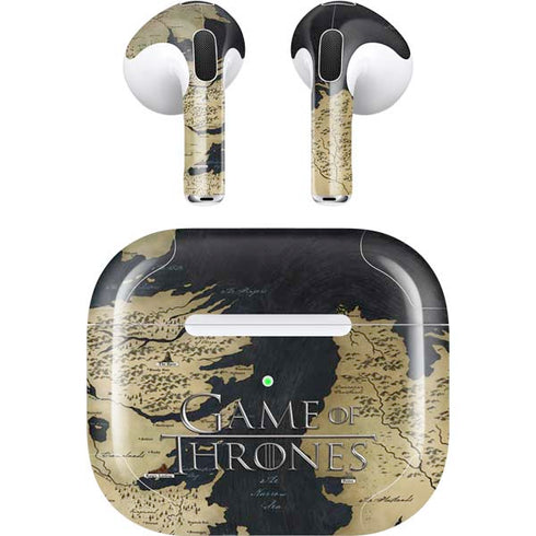 Game of Thrones: Westeros Map Apple AirPods (3rd Gen 2021) Skin