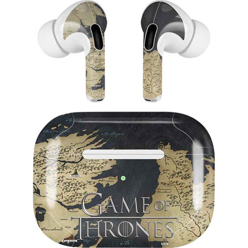 Game of Thrones: Westeros Map Apple AirPods Pro Skin