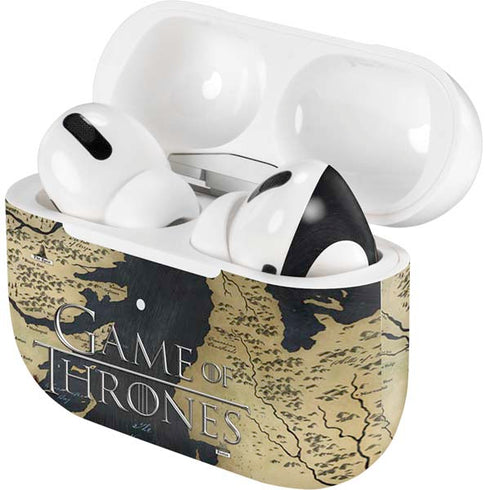 Game of Thrones: Westeros Map Apple AirPods Pro Skin