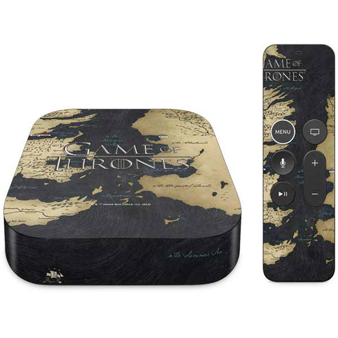 Game of Thrones: Westeros Map Apple TV Skin