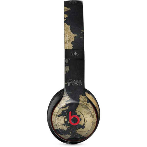 Game of Thrones: Westeros Map Beats Solo 2 Wireless Skin