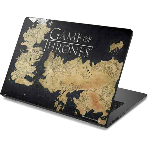 Game of Thrones: Westeros Map Dell Chromebook Skin