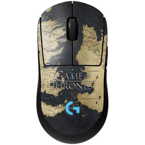 Game of Thrones: Westeros Map G Pro Wireless Gaming Mouse Skin