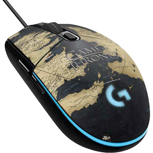 Game of Thrones: Westeros Map G203 Prodigy RGB Wired Gaming Mouse Skin