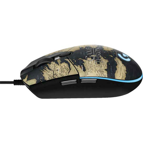 Game of Thrones: Westeros Map G203 Prodigy RGB Wired Gaming Mouse Skin