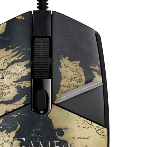 Game of Thrones: Westeros Map G203 Prodigy RGB Wired Gaming Mouse Skin