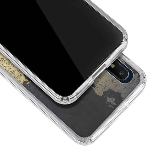 Game of Thrones: Westeros Map Galaxy A10e Clear Case