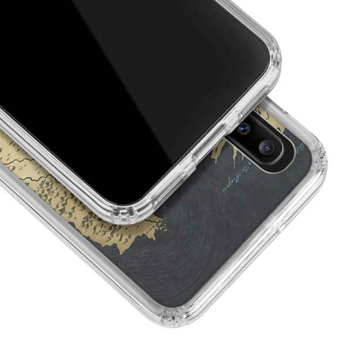 Game of Thrones: Westeros Map Galaxy A20 Clear Case