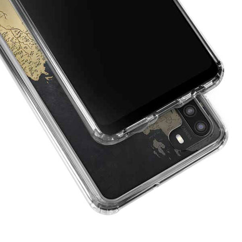 Game of Thrones: Westeros Map Galaxy A21 Clear Case