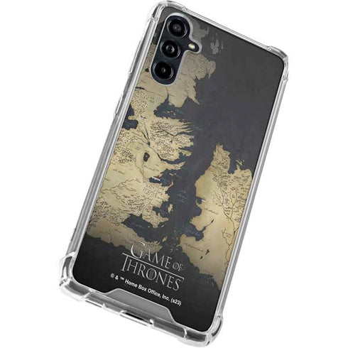 Game of Thrones: Westeros Map Galaxy A54 5G Clear Case