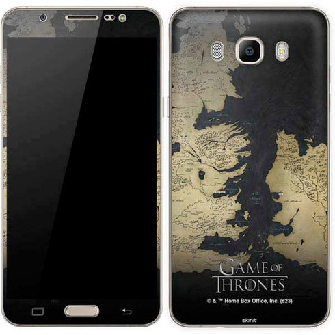 Game of Thrones: Westeros Map Galaxy J7 Skin