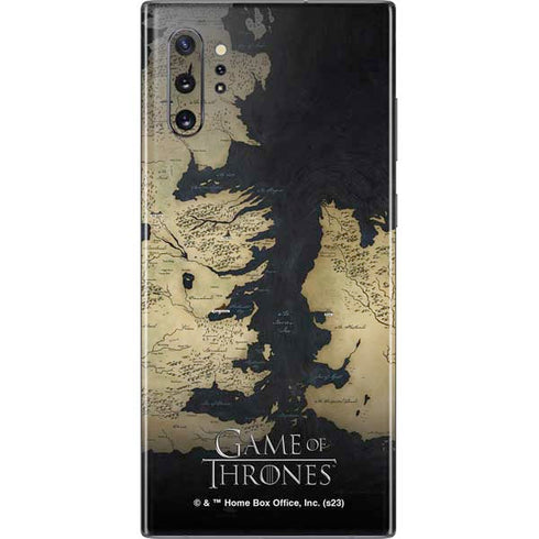 Game of Thrones: Westeros Map Galaxy Note 10 Plus Skin