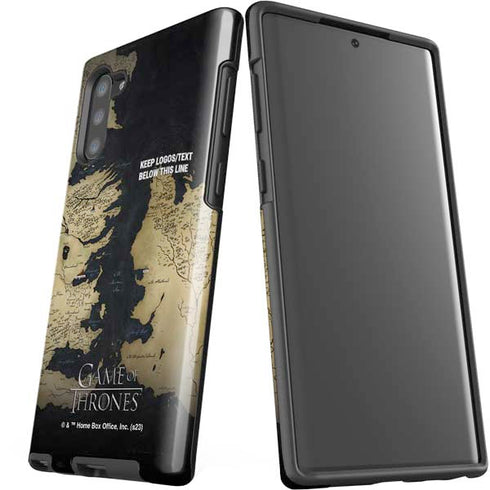 Game of Thrones: Westeros Map Galaxy Note 10 Pro Case