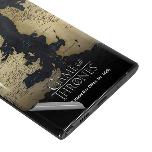 Game of Thrones: Westeros Map Galaxy Note 10 Skin