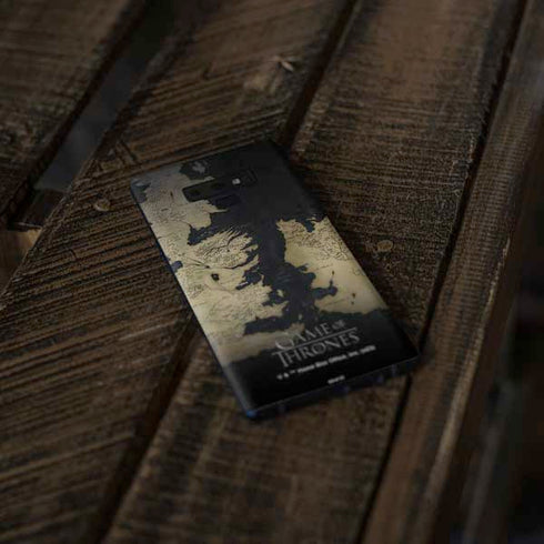 Game of Thrones: Westeros Map Galaxy Note 9 Skin